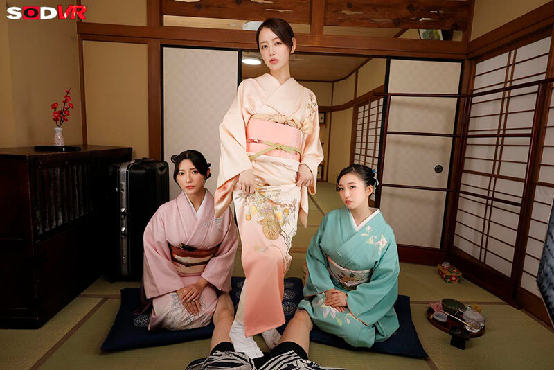 【13dsvr01855】美咲かんな×森沢かな×月野かすみ｜美人女将の見下し射精地獄！｜サンプル画像6枚目