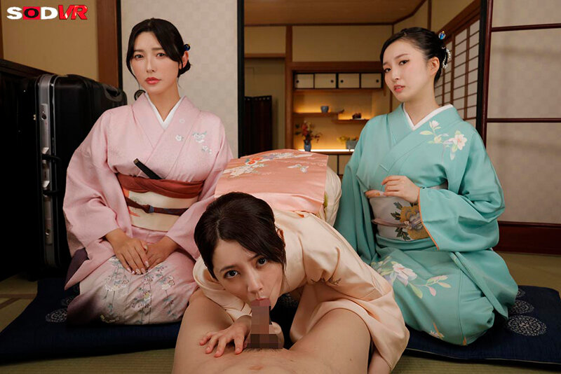 【13dsvr01855】美咲かんな×森沢かな×月野かすみ｜美人女将の見下し射精地獄！｜サンプル画像7枚目