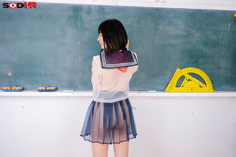 【13dsvr01859】虹村ゆみ｜スケスケ美少女JKの手コキ＆フェラがヌケる！｜サンプル画像5枚目