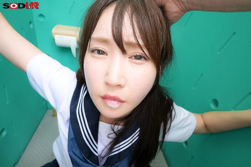 【13dsvr01905】依本しおり｜巨乳制服美女のイラマチオ＆中出しがヌケる！｜サンプル画像8枚目