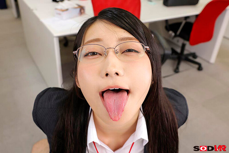 【13dsvr01928】守屋よしの｜SOD女子社員のねっとりフェラが気持ちよすぎる！｜サンプル画像6枚目