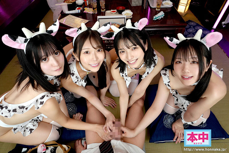 【hnvr00172】倉本すみれ｜ノーパン・トップレス牛丼店ちちの家へようこそ 倉本すみれwithにゅうにゅうガールズ｜サンプル画像4枚目