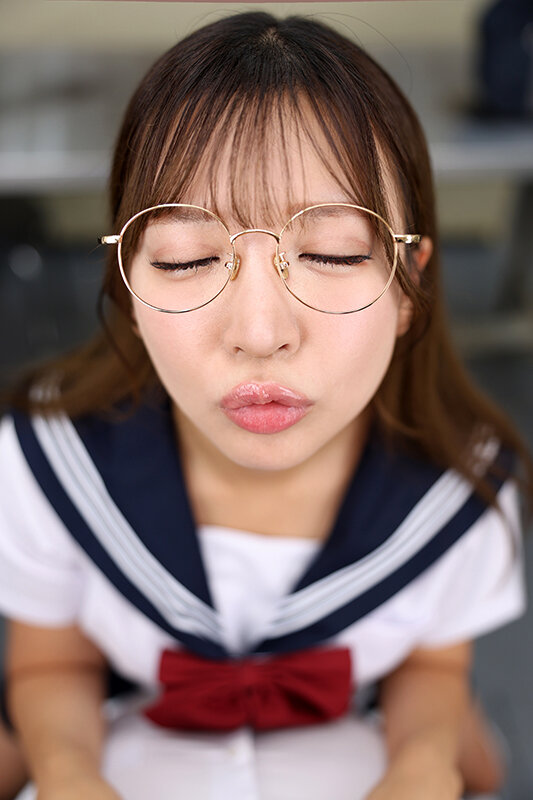 【savr00905】小那海あや｜めがねのパイパンJKが巨尻を騎乗位で打ち付ける！｜サンプル画像7枚目