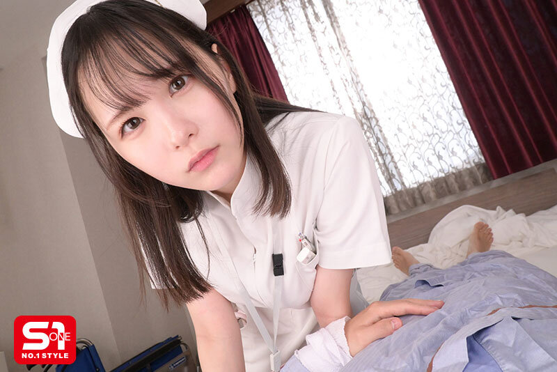 【sivr00407】村上悠華｜巨乳ナースとの密着フェラがやばい！｜サンプル画像3枚目