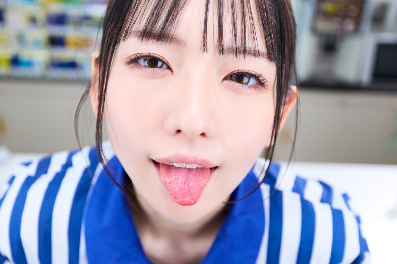 【urvrsp00510】西元めいさ｜痴女な美少女と正常位中出しがヌケる！バイト休憩中ヌキヌキｗ｜サンプル画像10枚目