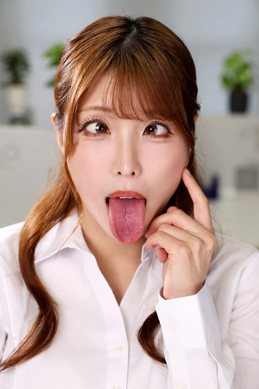 【vrkm01764】新村あかり|ボクに厳しい元ヤンキーの先輩あかりは、実はSEXするとアヘ顔でイキまくる変態OLだった|サンプル画像2枚目