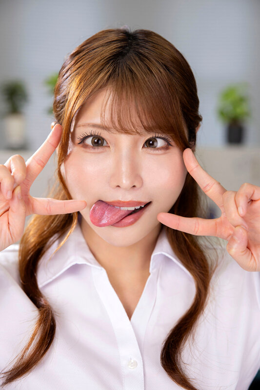 【vrkm01764】新村あかり|ボクに厳しい元ヤンキーの先輩あかりは、実はSEXするとアヘ顔でイキまくる変態OLだった|サンプル画像3枚目